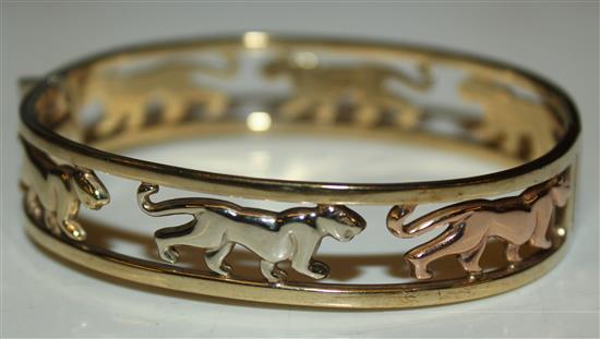 Italian panther bracelet